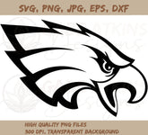 Philadelphia Eagles Football SVG Bundle | Team Logo Cut Files | Cricut & Silhouette